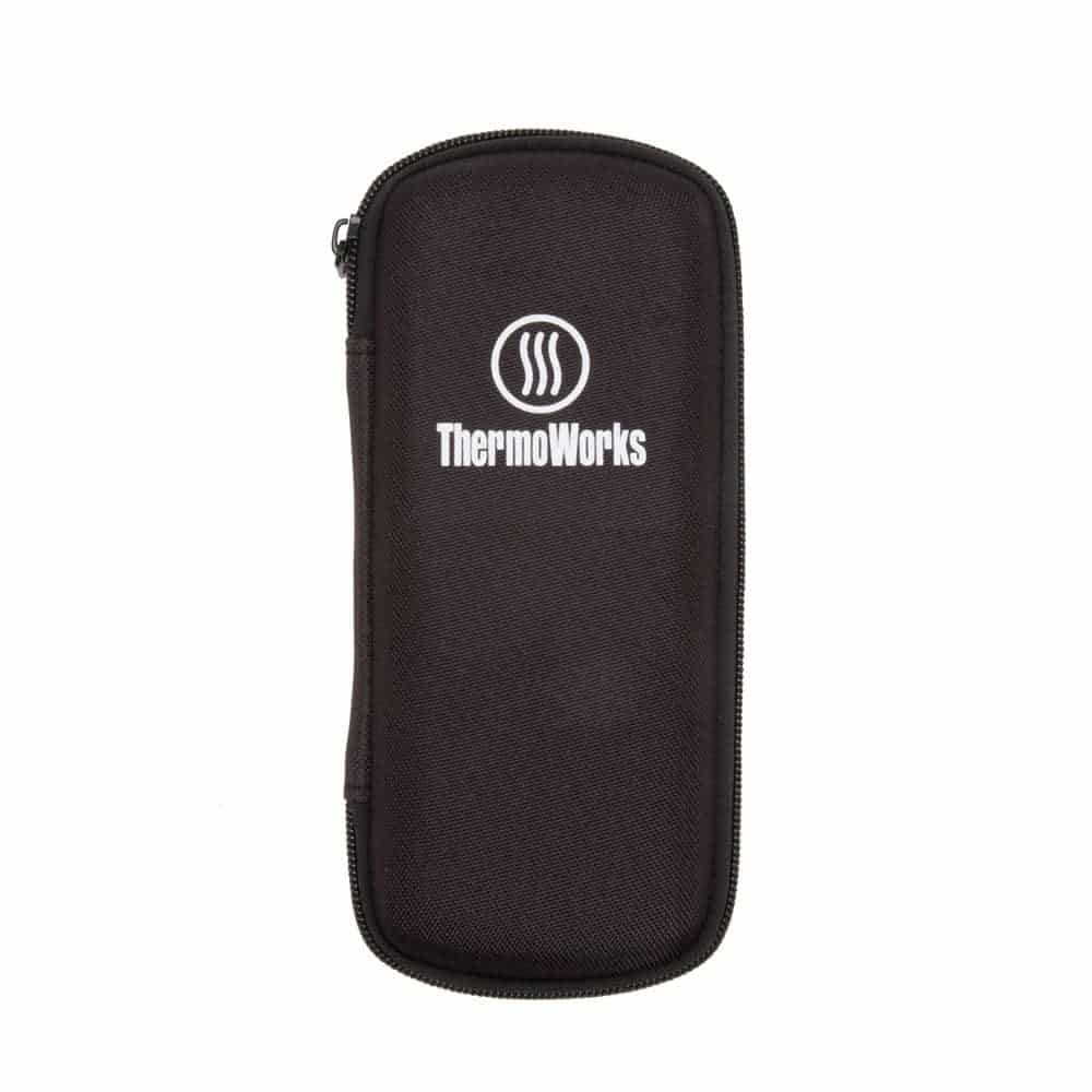 Thermometer Hardcover Zippered Case